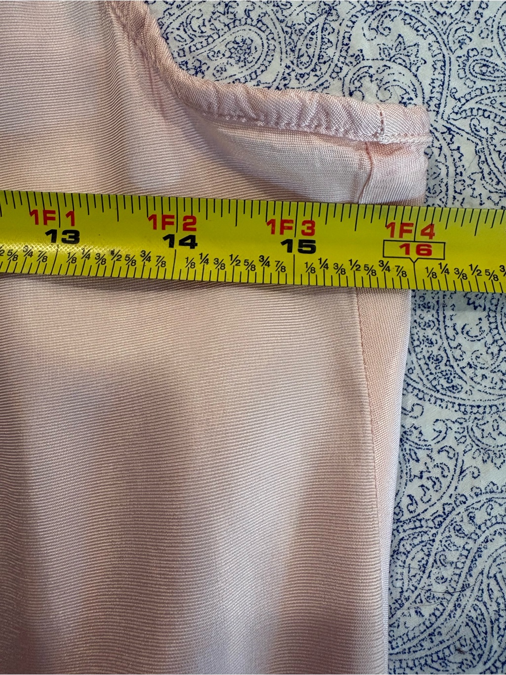 Ghost London Blush Pink Satin Slip Dress Minimalist Sophisticated Size Small — image 4 of 7